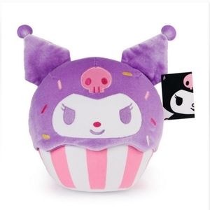 Sanrio Kuromi cupcake plush and poly bag